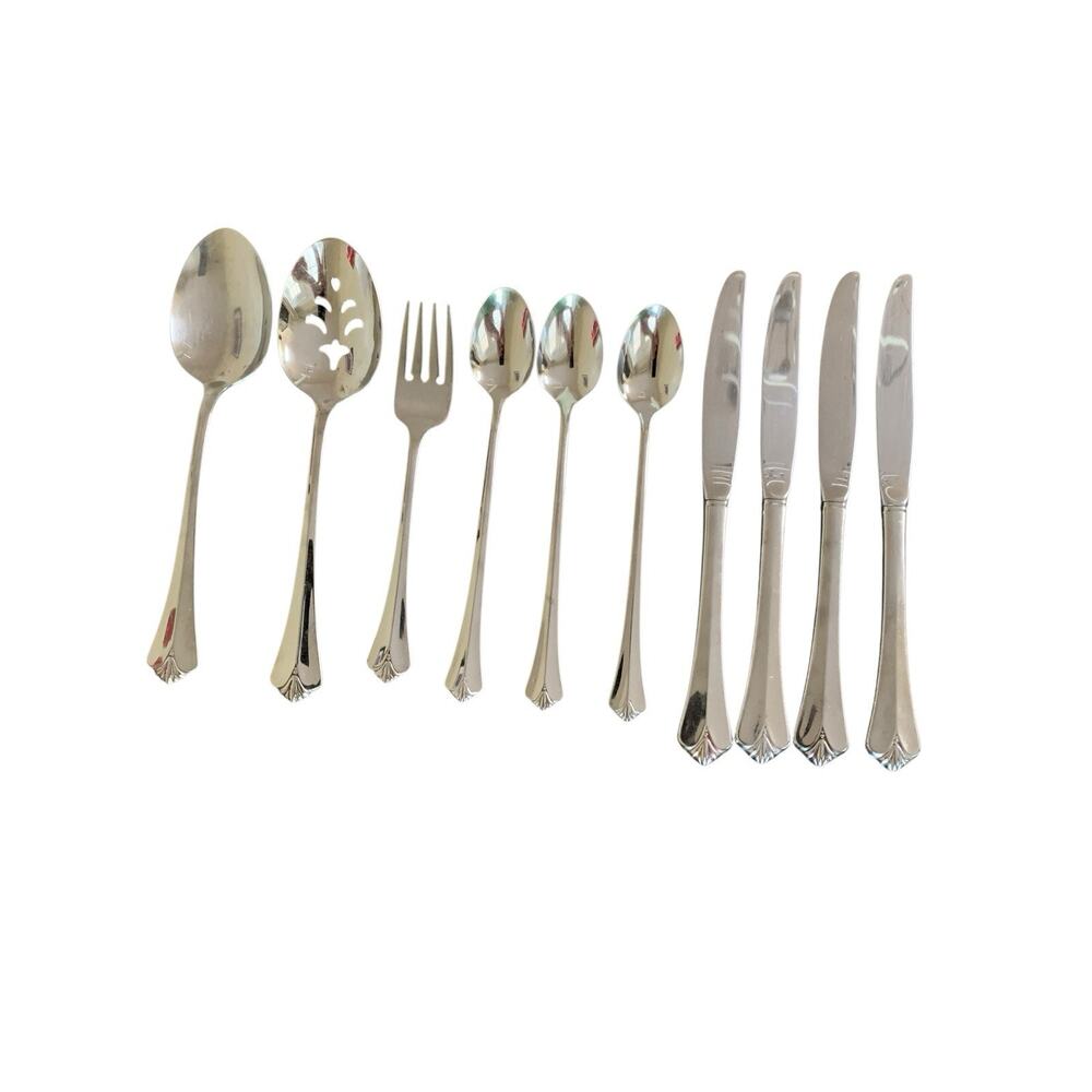 10 Distinction Deluxe Stainless ONEIDA WESTGATE ROYAL CREST Fork Spoon Knife